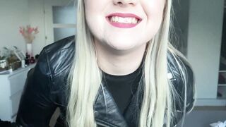 Leather Goddes Spitting on Your Face point of view