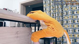 Sex with a sleepy teenager into Pokemon pajamas)