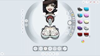 Fapwall [Weird Animated game] lady dimitrescu gloryhole gang bang