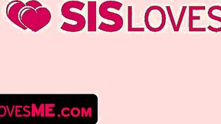 Sis Loves Me - Small Blonde Eighteen Sucks Her Perv