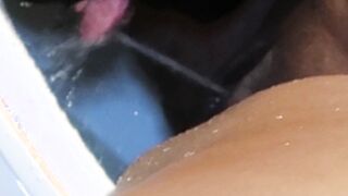 Squirting on his Tongue