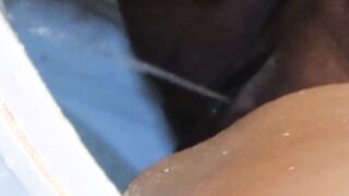Squirting on his Tongue