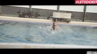 XXX SHADES - Pool Sex With A Goddess Huge Booty Latina Canela