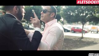 XXXShades - British beauty Tina Kay Cutie 3-Way and Double Penetration -