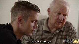 DADDY4K. Experienced guy creampies sons gf after unplanned sex