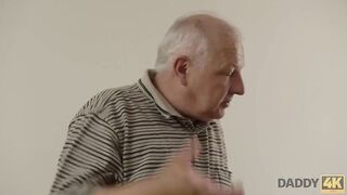 DADDY4K. Experienced guy creampies sons gf after unplanned sex