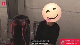 Hottie banged! date with noisy slut harleen van hynten ends