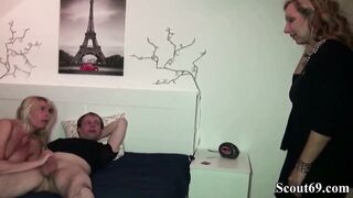 german m. jenny caught step sister fuck! and join inside