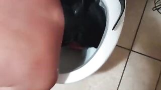 emo fetish bimbo gets dragged to the bathroom to drinks