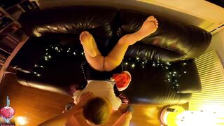 Christmas Oral Sex with Soles inside See - Toes Bdsm point of see