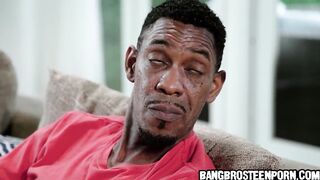 black stepdad gets into Goddess bath tub with his gf and 039