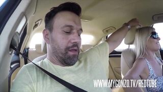 BFvsGF: Titus Steel & Jasmine Rouge Roadtrip Sucking Off Off