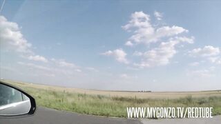 BFvsGF: Titus Steel & Jasmine Rouge Roadtrip Sucking Off Off