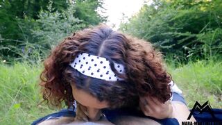 cummed in the woods from my stepbrother