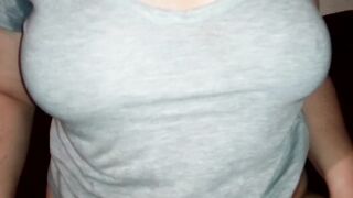 Unprotected sex, filled the cunt with mouth's pussy with my cum. Maybe knock her