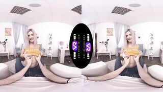 TmwVRnet - Tiny Barely Legal - Making selfie on his knees