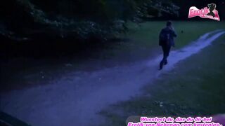 OUTDOOR SEX EXTREM - FUCKED INTO FRONT OF PASSERS -