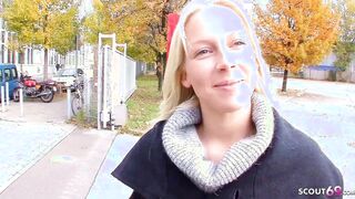 Adorable German College Women Pickup and Casting Pounded by Ugly