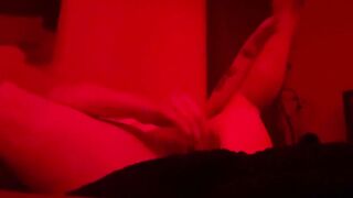 High and fucking myself to multiple shaking orgasms and squirting