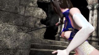 Moca vs Minotaur - Japanese Realistic 3d porn Monster Penis Riding