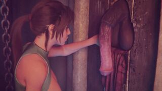 Tomb Raider Monster Porn - tomb raider] lara croft fucks monster dick