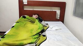 My Stepmother finds me into my room while I masturbate,