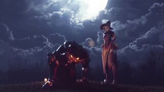 Witch Mercy X Reaper Halloween Animation [Yeero]