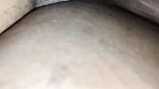 His huge Latina cock digs inside my african twat till I squirt