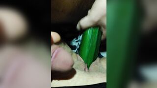 Stuffing my snatch