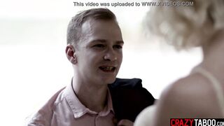 Kinky blonde mom Kit Mercer cheated on her hubby with