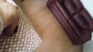 I banged! my friend's stepmom on that couch where we