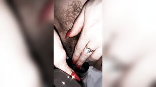 Orgasm into bed. Golden rain after. Everything is very hard and soak...