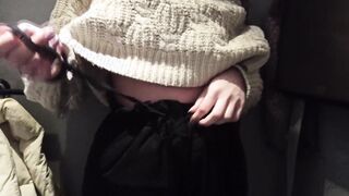 Passionately pummels a huge tight booty into a restaurant restroom