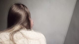 Passionately pummels a huge tight booty into a restaurant restroom