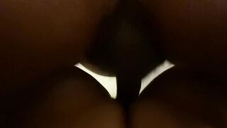 He fucks my soak snatch till I squirt all over and he jizzes all over my cunt