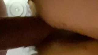 He fucks my soak snatch till I squirt all over and he jizzes all over my cunt