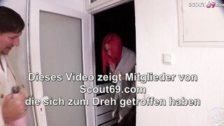 German Mature Bro tricked Red Haired Neighbour 18 Yo Anni to Banged!