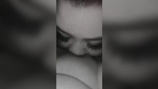 irresistible chick on cunt with mouth