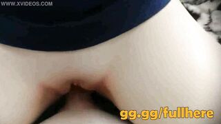 Blond teenagers blows dick and gets penis inside her soak