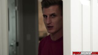Stepmom cant stop thinking about her stepsons long dick