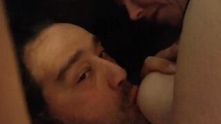 Maggie blows fucks and toys to creamy finish
