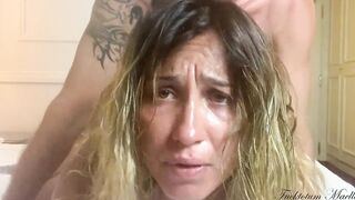 REAL LOVERS AMATEUR PRIVATE SEXTAPE: SLUTTY CHEATER BITCH MAELLE is