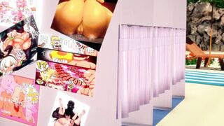 Paid shower room - Mystery Room - To Love Ru NTR - [MMD][BY-ま]