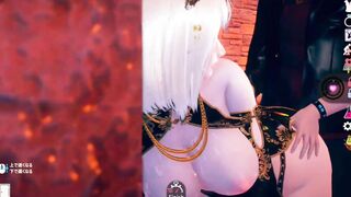 [Highly personalized and confident] AI 〇 Female play tape (Blonde