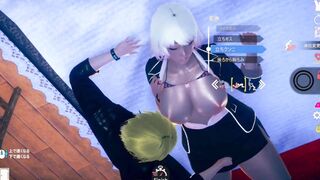 [Personality selfish and selfish] AI 〇 woman play sex tape (blond