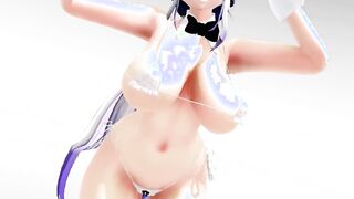 [MMD] Haku under renovation [R-18]
