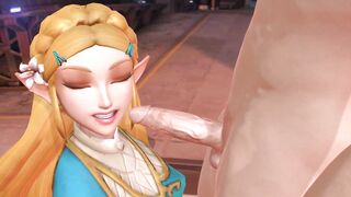 Princess Zelda's Legendary Blow job
