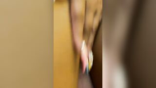 Bf fists my cunt