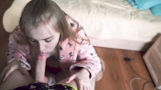 a mouthful of cum after a deep oral sex TenoriTaiga
