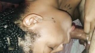 Stunning and sexual african wonderful oral sex